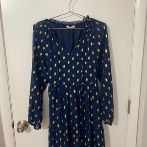 Blue dress